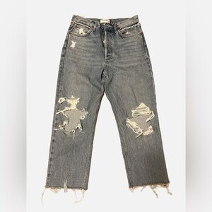 AGOLDE 90s cropped jean